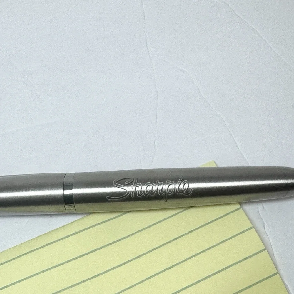 Sharpie Stainless Steel Refillable Permanent Marker 1747388 With Ink ENGRAVED